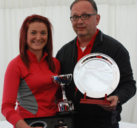 Devanet Champions belt winner Jerri Sewell with Henry Cooper 2013